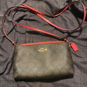 Coach long strap cross body purse. New never used. No tags